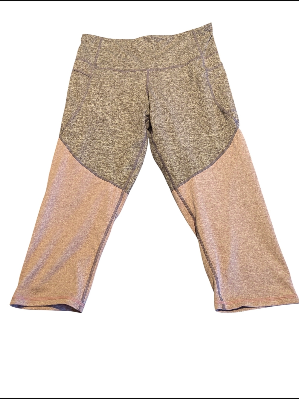 Champion Colorblock Capri Leggings, XL
